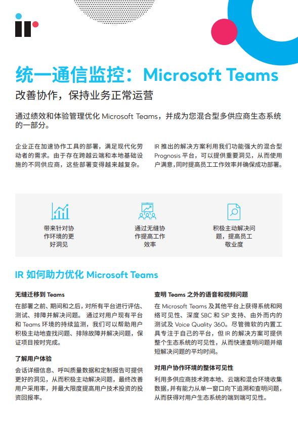 IR Teams brochure doc - SC